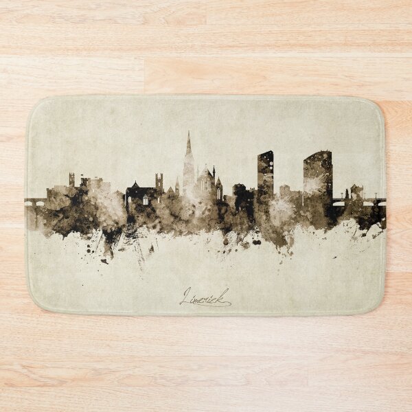 Item preview, Limerick Ireland Skyline designed and sold by ArtPrints.