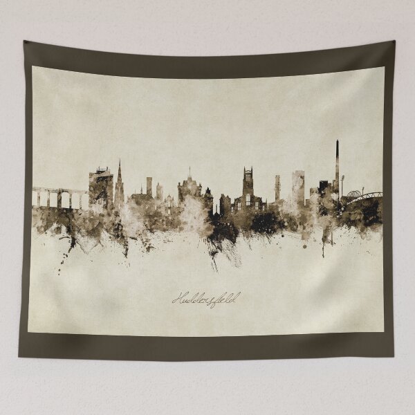 Item preview, Huddersfield England Skyline designed and sold by ArtPrints.