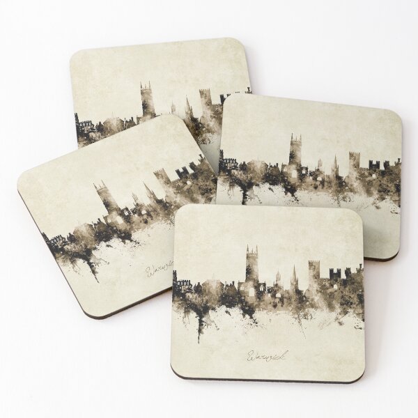 Item preview, Warwick England Skyline designed and sold by ArtPrints.