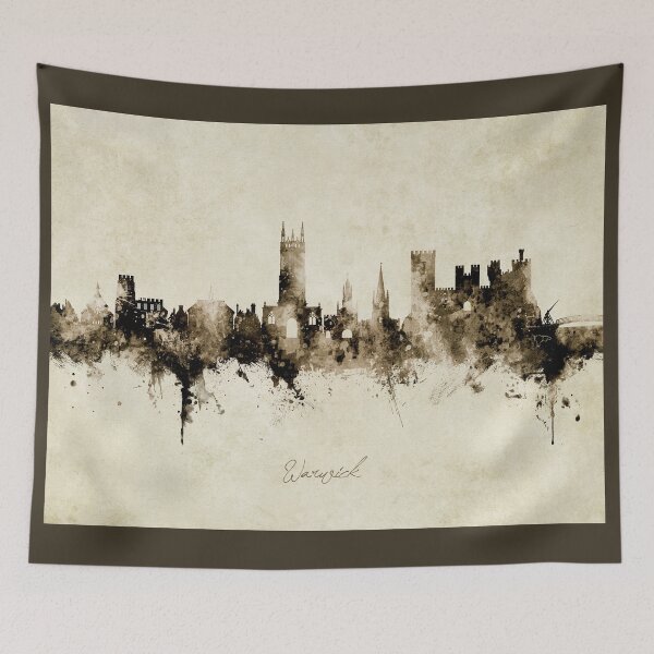 Item preview, Warwick England Skyline designed and sold by ArtPrints.