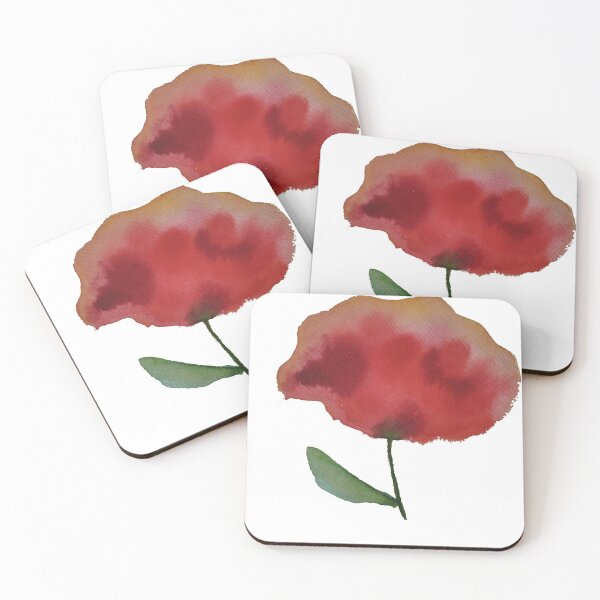Item preview, Red flower designed and sold by edcreativ.
