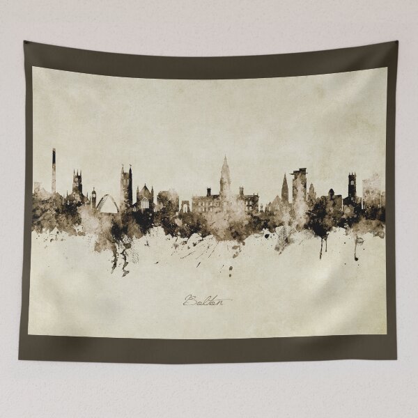Item preview, Bolton England Skyline designed and sold by ArtPrints.