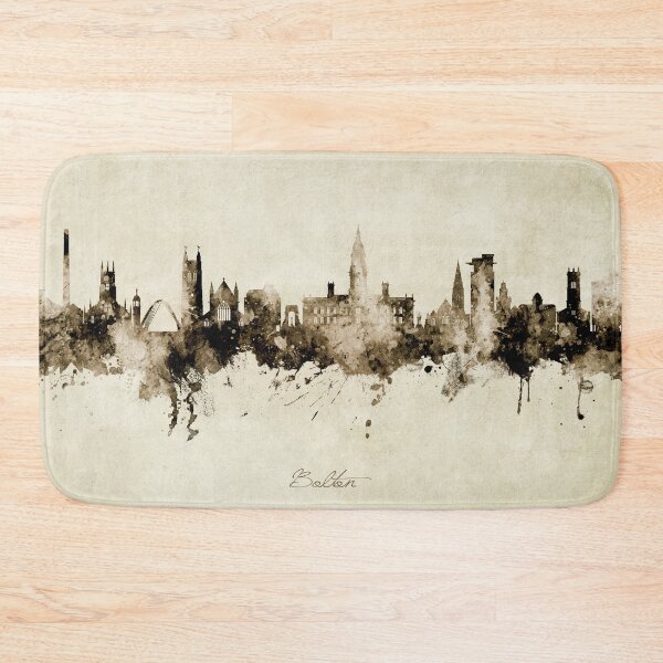 Item preview, Bolton England Skyline designed and sold by ArtPrints.