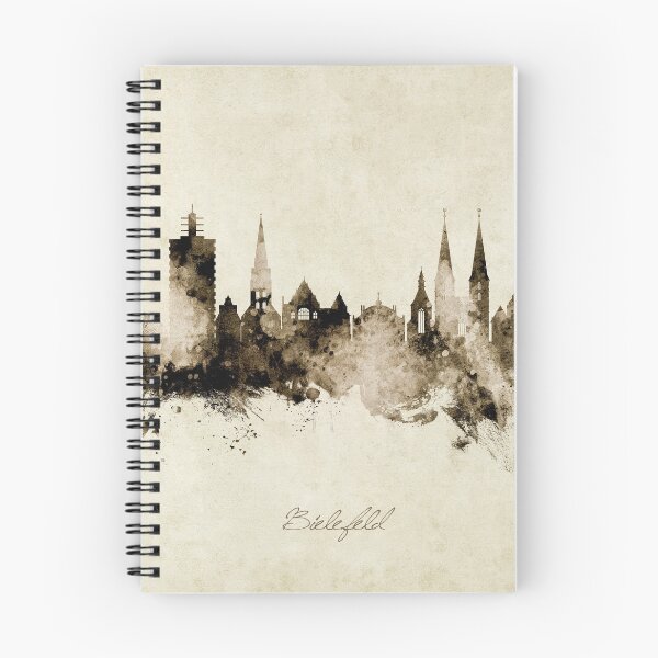 Item preview, Bielefeld Germany Skyline designed and sold by ArtPrints.