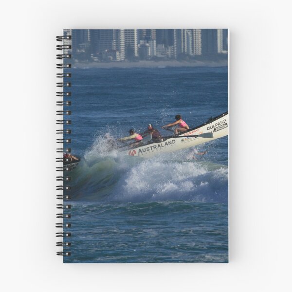 Item preview, Burleigh Heads - Mowbray Park Surf Boat Crew In Action #2 designed and sold by Noel Elliot.