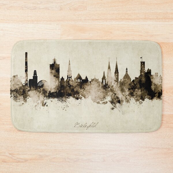 Item preview, Bielefeld Germany Skyline designed and sold by ArtPrints.