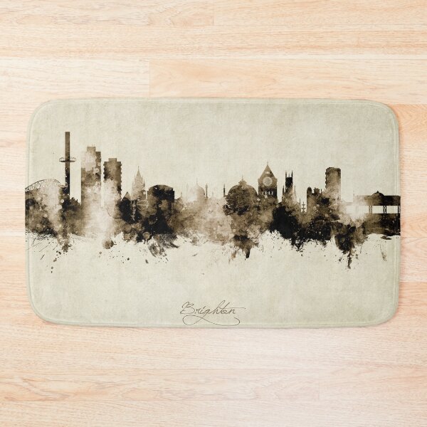 Item preview, Brighton England Skyline designed and sold by ArtPrints.