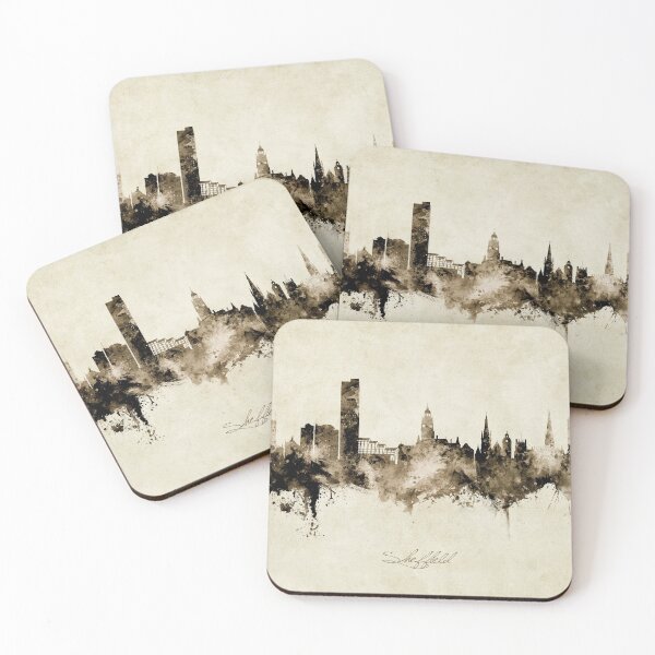 Item preview, Sheffield England Skyline designed and sold by ArtPrints.