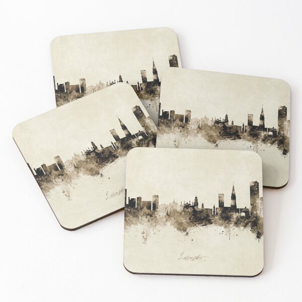 Item preview, Leicester England Skyline designed and sold by ArtPrints.