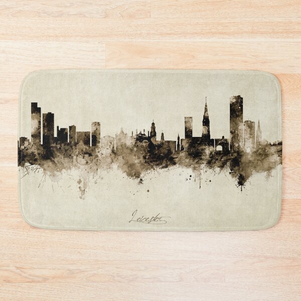 Item preview, Leicester England Skyline designed and sold by ArtPrints.