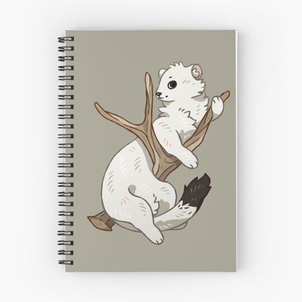 Item preview, Winter Coat Stoat with Antler designed and sold by Savkate.