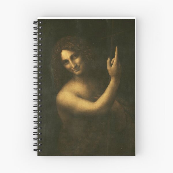 Item preview, Saint John the Baptist By Leonardo da Vinci designed and sold by knightsydesign.