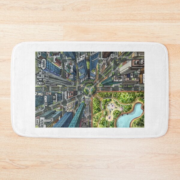 Item preview, Manhattan in One Point Perspective designed and sold by Denis Godyna.