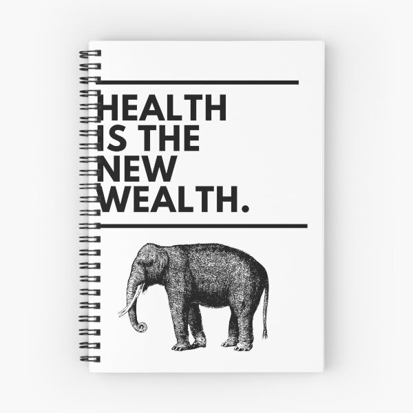 Item preview, Health is the new wealth designed and sold by Tara Choo.