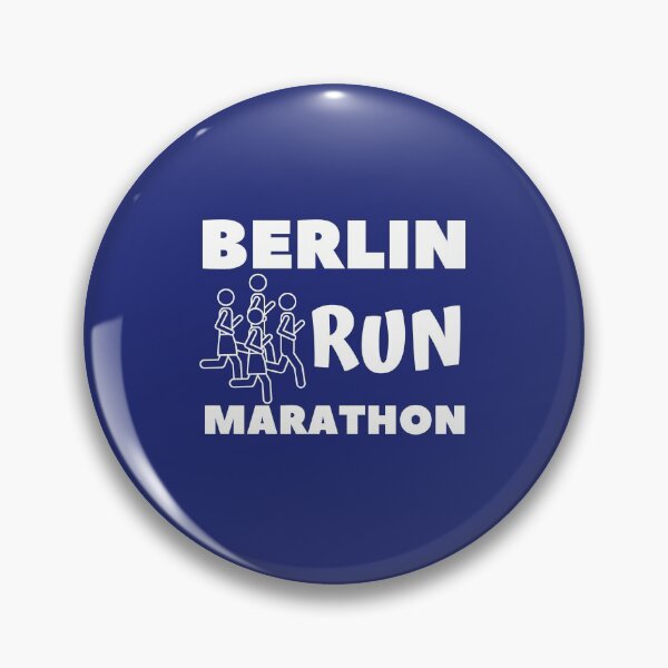 Item preview, Berlin Run Marathon - 5k, 10k, 13.1, 26.2, Full, Half Marathoner Gift, Runner's Gift, Running Gift,  Blue, White designed and sold by RaceRunnerz-.