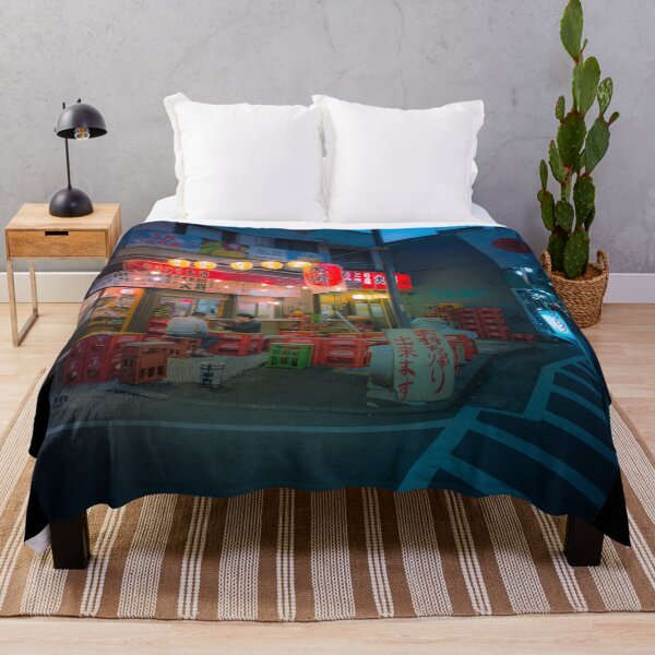 Item preview, Small street izakaya in Koenji Chilling outside on warm summer night designed and sold by TokyoLuv.