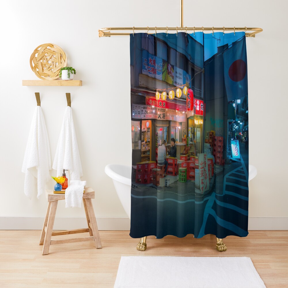 Small street izakaya in Koenji Shower Curtain