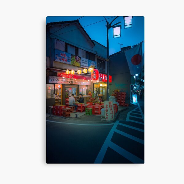 Small street izakaya in Koenji Canvas Print