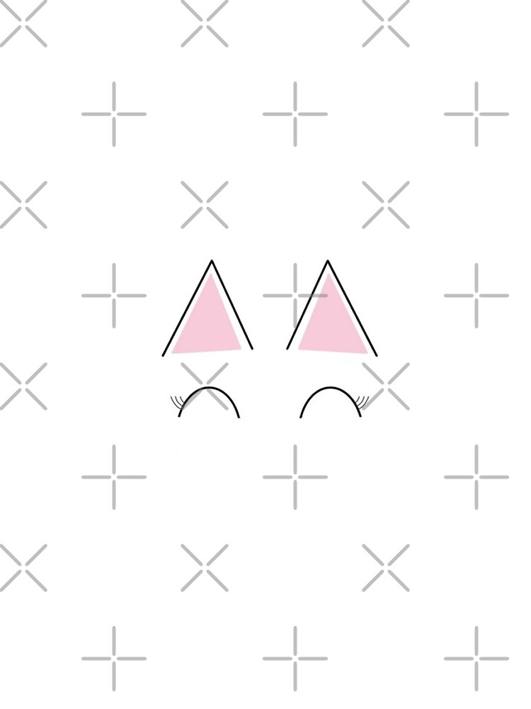 Thumbnail 4 of 4, iPhone Case, Cute cat with eyelashes and big ears designed and sold by Pastel-PaletteD.