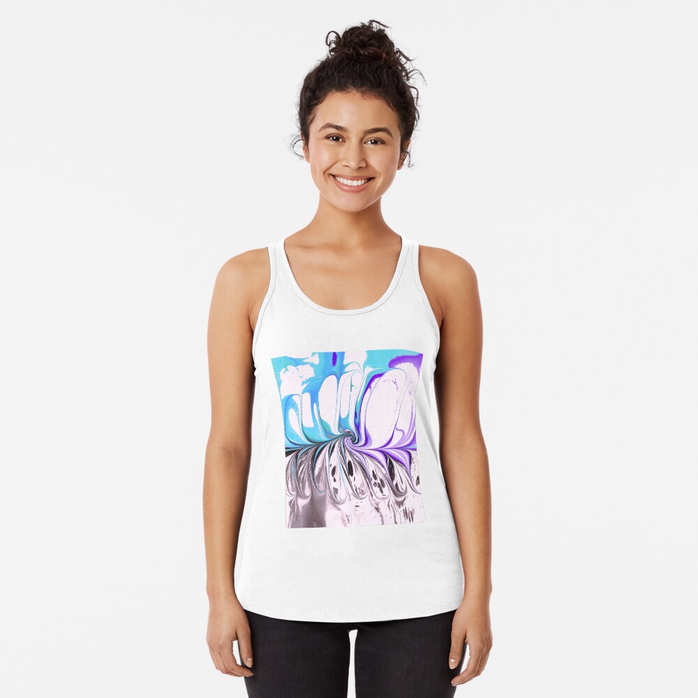 Item preview, Racerback Tank Top designed and sold by Marbling4fun.