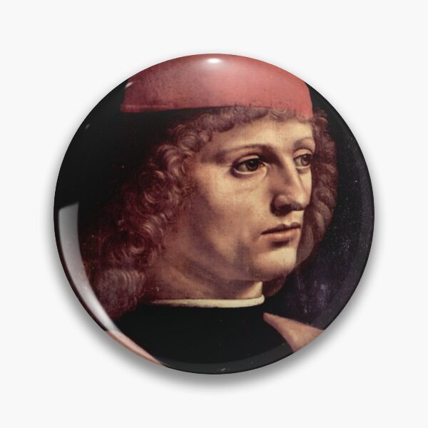 Item preview, Portrait of a Musician (1485) By da Vinci designed and sold by knightsydesign.