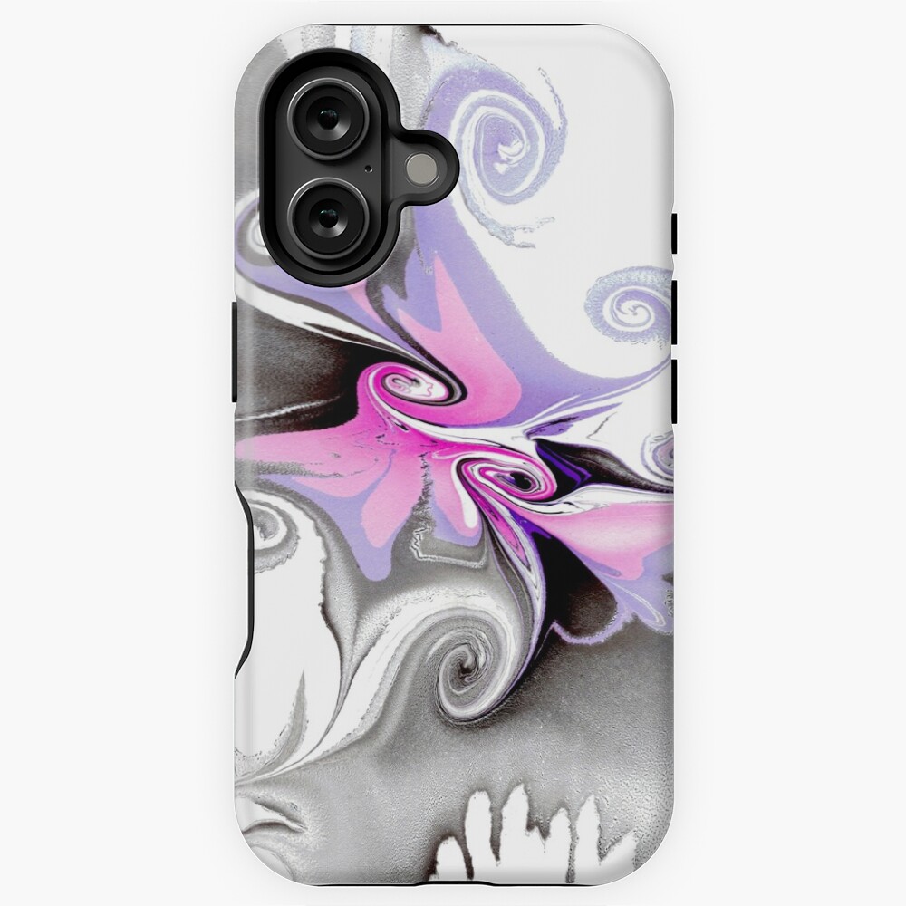 Item preview, iPhone Tough Case designed and sold by Marbling4fun.