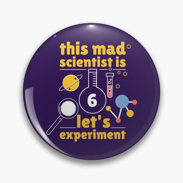 Item preview, Birthday 6 Years Old  Scientist Design designed and sold by FFelder.