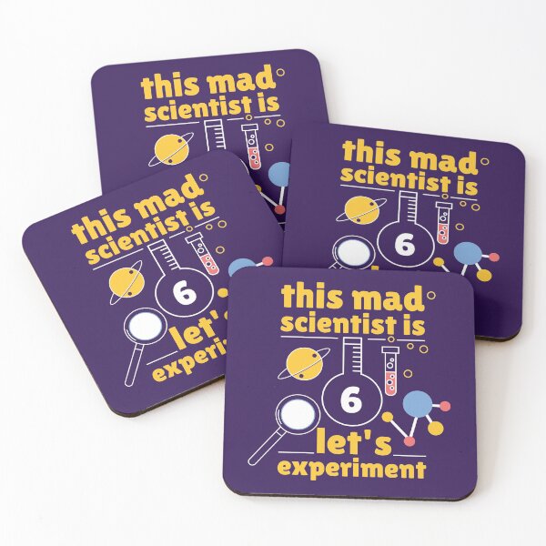 Item preview, Birthday 6 Years Old  Scientist Design designed and sold by FFelder.