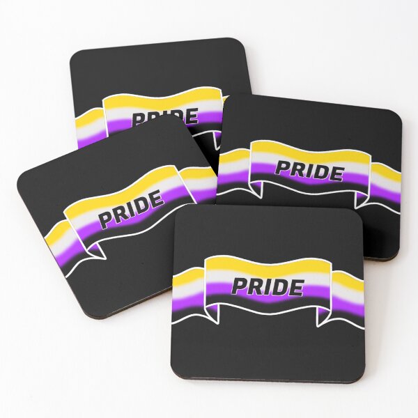 Item preview, nonbinary pride banner designed and sold by Spencer Krohne.