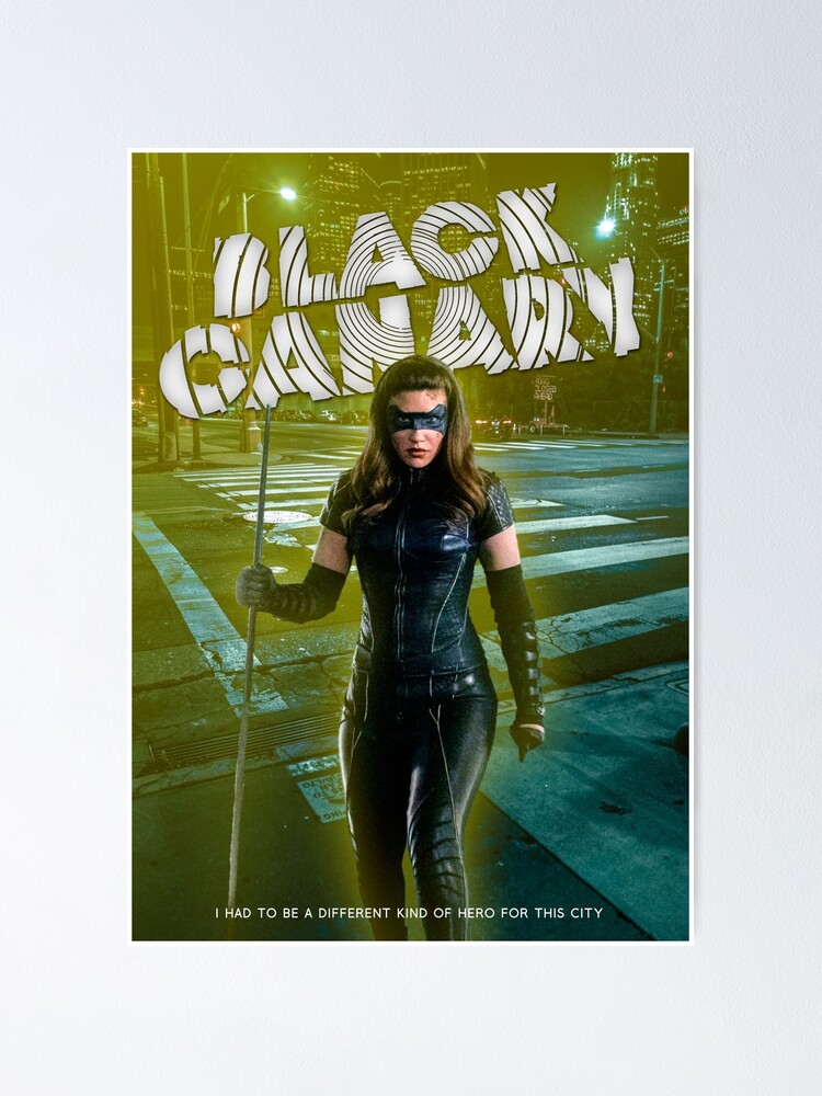 "Black Canary Poster" Poster for Sale by AlysaArts Redbubble