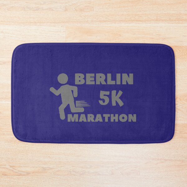 Item preview, Berlin 5K Marathon - 10k, Full, Half Marathoner Gift, Runner's Gift, Running Gift,  Blue, White designed and sold by RaceRunnerz-.
