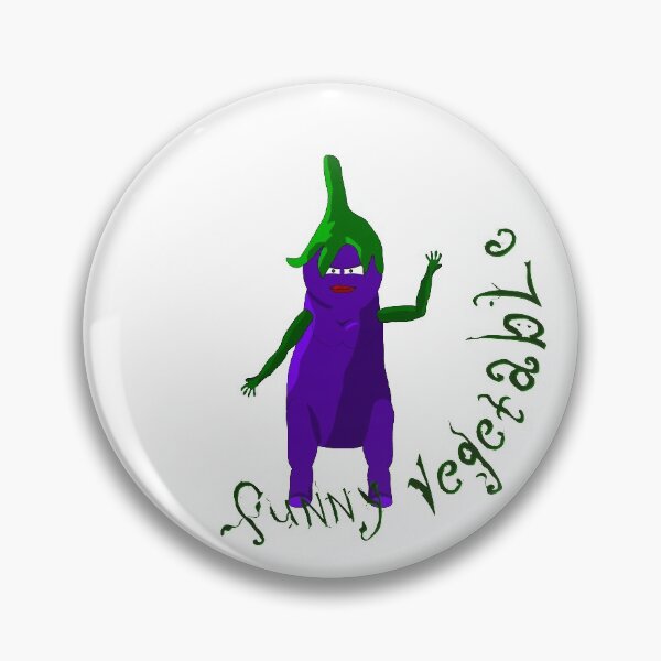 Item preview, eggplant funny vegetable designed and sold by VasMas.