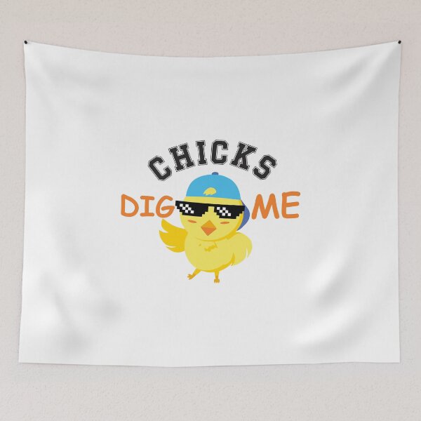 Item preview, Chicks Dig me sunglasses funny easter gift for toddlers designed and sold by hadleydesigns.