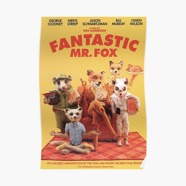 Fantastic Mr. Fox Poster