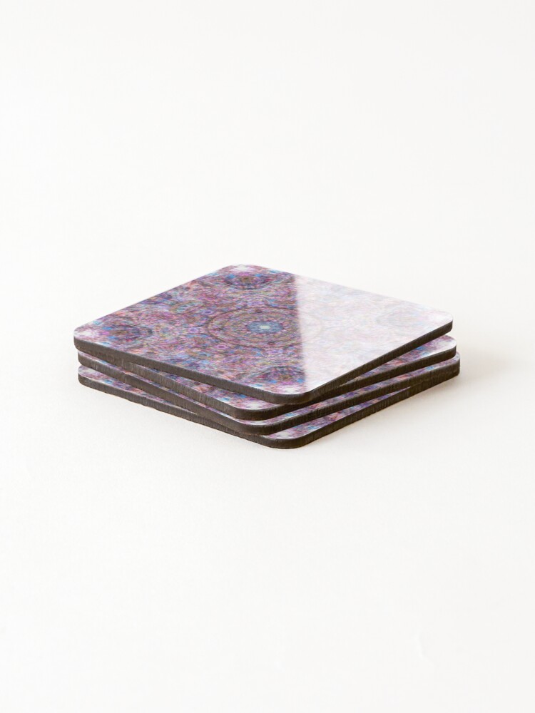 Thumbnail 4 of 5, Coasters (Set of 4), Patterns Over Patterns. Large. designed and sold by MindTravel.