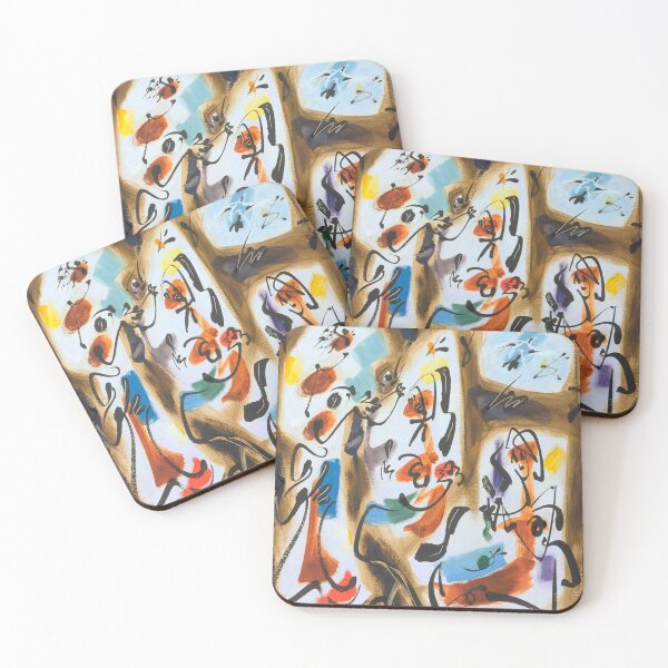 Item preview, Kitchen-maids( Les Filles de cuisine)-Andre Masson designed and sold by LexBauer.