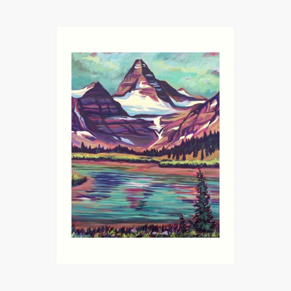 Assiniboine Reflections Art Print