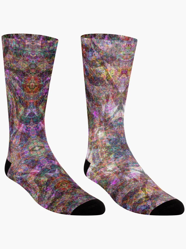 Thumbnail 3 of 5, Socks, Patterns Over Patterns. Large. designed and sold by MindTravel.