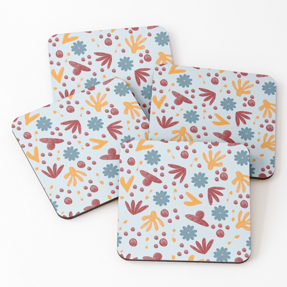Item preview, Coasters (Set of 4) designed and sold by FunkyPattern.