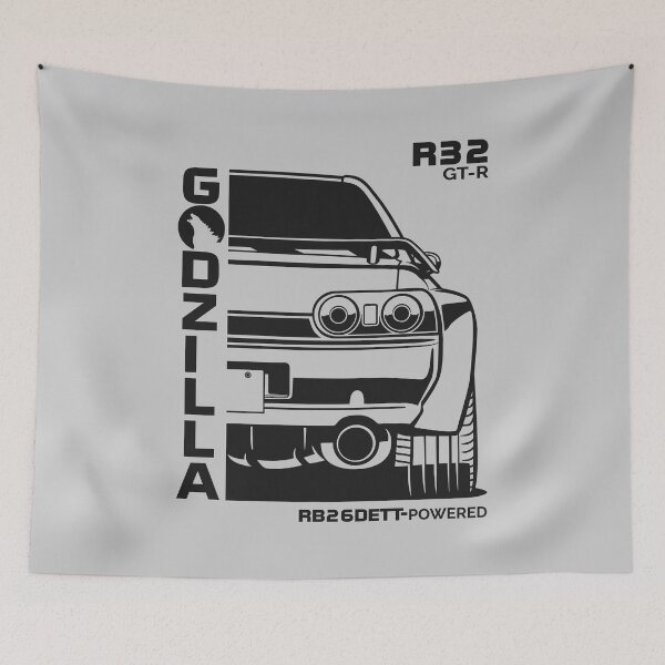 Item preview, R32 GTR - JDM Racecar - Skyline - Godzilla - BNR32 designed and sold by 365CarMods Official.