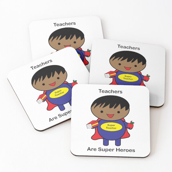Item preview, Teachers Super Hero African American Black Male designed and sold by ValeriesGallery.