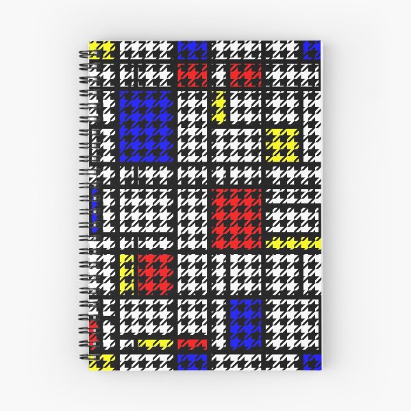 Item preview, Houndstooth Modern Art Grid Pattern designed and sold by MarkUK97.