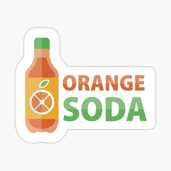 Baby Keem - Orange Soda Sticker