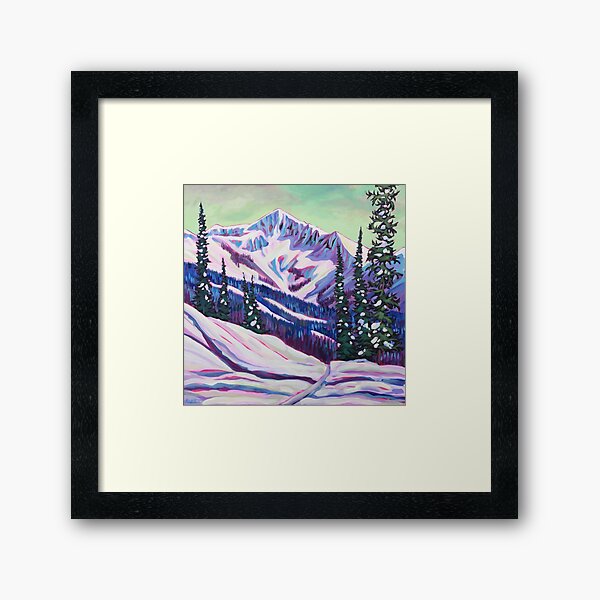 Backcountry Bliss Framed Art Print
