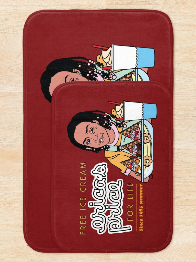 Alternate view of TV series inspired collection - Stranger things - Erica Sinclair FREE ICE CREAM FOR LIFE Bath Mat