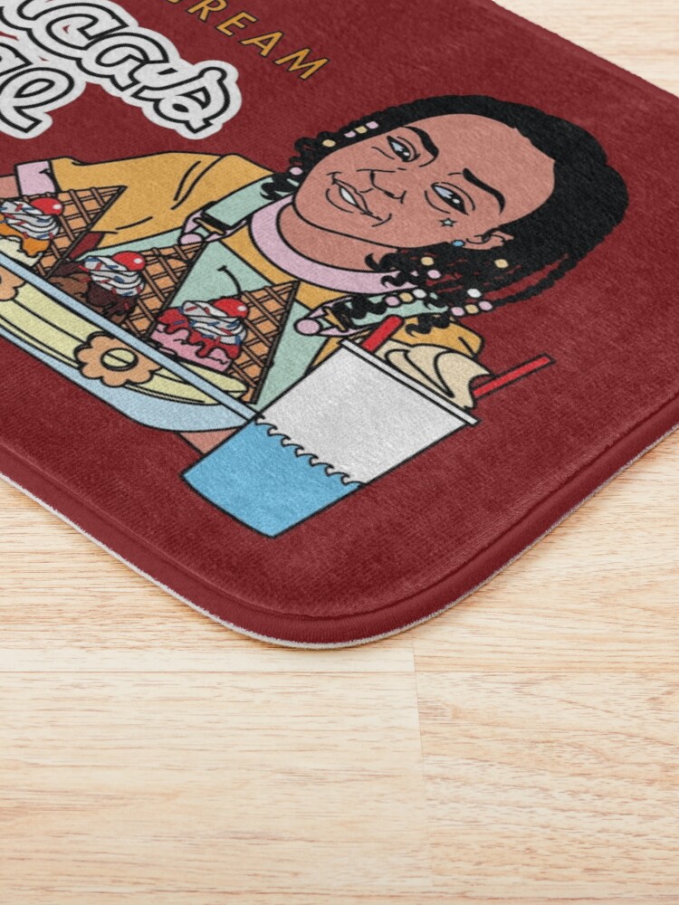 Alternate view of TV series inspired collection - Stranger things - Erica Sinclair FREE ICE CREAM FOR LIFE Bath Mat