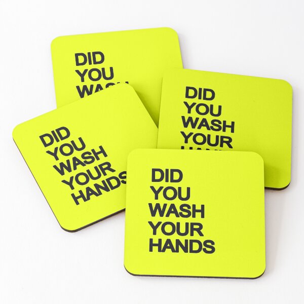 Item preview, DID YOU WASH YOUR HANDS (B) designed and sold by LeMaxBleu.