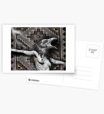 screaming for raven Postcards