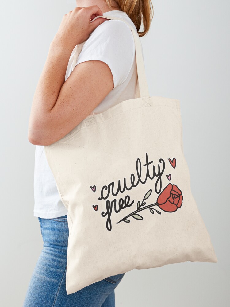 cruelty free tote bag