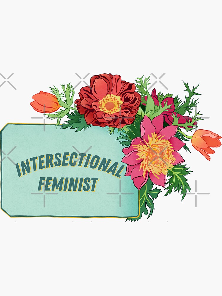 Intersectional Feminist Sticker For Sale By Fabfeminist Redbubble 1581